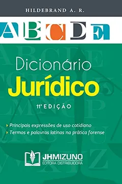 Livro Dicionário Jurídico - Resumo, Resenha, PDF, etc.