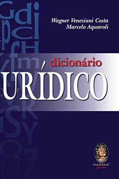 Capa do livro Dicionário Jurídico