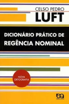 Livro Dicionário Prático de Regência Nominal - Resumo, Resenha, PDF, etc.