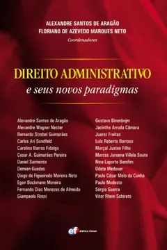 Capa do livro Direito Administrativo e Seus Novos Paradigmas