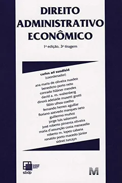 Livro Direito Administrativo Econômico - Resumo, Resenha, PDF, etc.