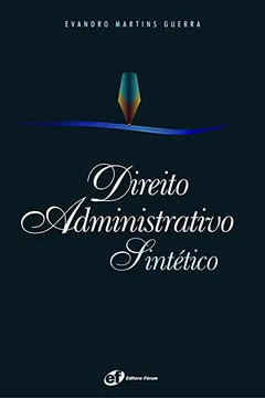 Capa do livro Direito Administrativo Sintético