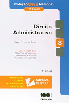 Livro Direito Administrativo - Volume 8 - Resumo, Resenha, PDF, etc.