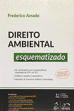 Livro Direito Ambiental Esquematizado - 2016 - Resumo, Resenha, PDF, etc.