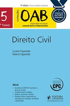 Livro Direito Civil. 1ª Fase - Volume 5. Coleção OAB - Resumo, Resenha, PDF, etc.