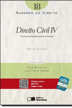 Livro Direito Civil 4. Contratos em Espécie e Atos Unilaterais - Volume 18 - Resumo, Resenha, PDF, etc.