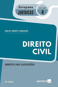 Livro Direito Civil. Direito das Sucessões - Coleção Sinopses Jurídicas 4 - Resumo, Resenha, PDF, etc.