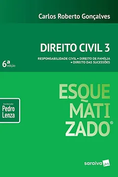 Livro Direito Civil esquematizado® : Responsabilidade civil : Direito de família : Direito das sucessões - 6ª edição de 2019: 3 - Resumo, Resenha, PDF, etc.