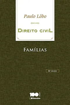 Capa do livro Direito Civil. Famílias