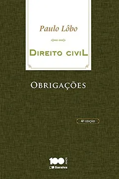 Capa do livro Direito Civil. Obrigações
