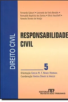 Livro Direito Civil. Responsabilidade Civil - Resumo, Resenha, PDF, etc.
