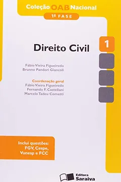 Livro Direito Civil - Volume 1. Coleção OAB Nacional - Resumo, Resenha, PDF, etc.