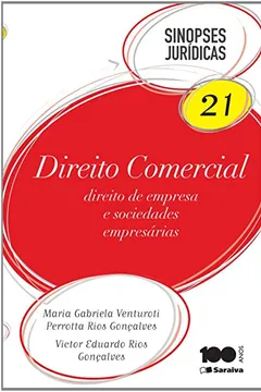 Livro Direito Comercial, Direito de Empresa - Volume 21. Coleção Sinopses Jurídicas - Resumo, Resenha, PDF, etc.
