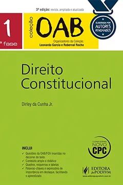 Livro Direito Constitucional. 1ª Fase - Volume 1. Coleção OAB - Resumo, Resenha, PDF, etc.