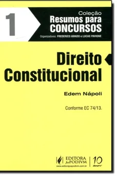 Livro Direito Constitucional - Coleção Resumos Para Concursos - Volume 1 - Resumo, Resenha, PDF, etc.