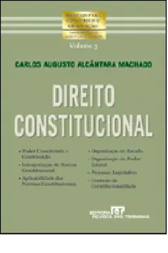 Livro Direito Constitucional - Resumo, Resenha, PDF, etc.