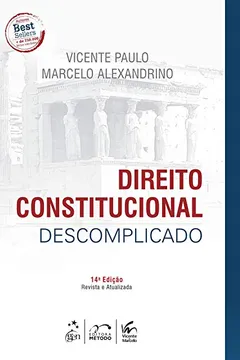 Livro Direito Constitucional Descomplicado - Resumo, Resenha, PDF, etc.