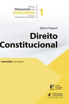 Livro Direito Constitucional - Resumo, Resenha, PDF, etc.