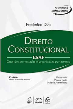 Livro Direito Constitucional. ESAF - Resumo, Resenha, PDF, etc.
