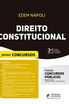 Livro Direito Constitucional: Para Concursos - Resumo, Resenha, PDF, etc.