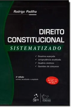 Livro Direito Constitucional Sistematizado - Resumo, Resenha, PDF, etc.