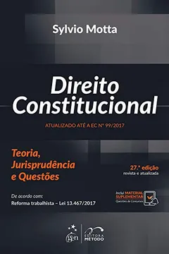Livro Direito Constitucional - Teoria, Jurisprudência e Questões - Resumo, Resenha, PDF, etc.