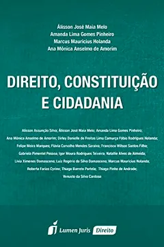 Livro Direito, Constituição e Cidadania. 2016 - Resumo, Resenha, PDF, etc.