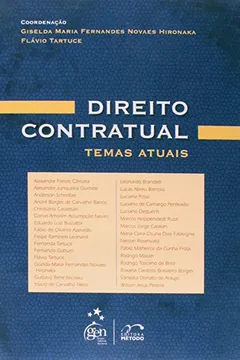 Capa do livro Direito Contratual - Temas Atuais