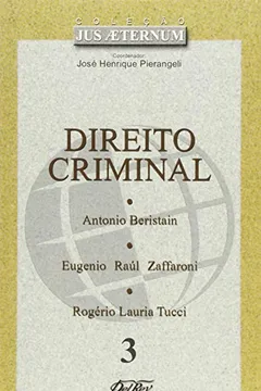 Livro Direito Criminal - V. 3 - Resumo, Resenha, PDF, etc.