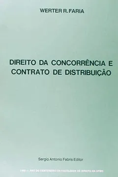 Livro Direito Da Concorrência E Contrato De Distribuição - Resumo, Resenha, PDF, etc.