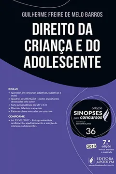 Livro Direito da Criança e do Adolescente - Resumo, Resenha, PDF, etc.