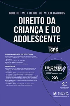 Livro Direito da Criança e do Adolescente (Volume 36) - Resumo, Resenha, PDF, etc.
