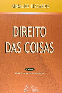 Livro Direito das Coisas - Resumo, Resenha, PDF, etc.