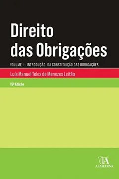 Livro Direito das Obrigações: Introdução - Da Constituição das Obrigações (Volume 1) - Resumo, Resenha, PDF, etc.