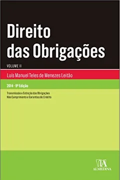 Livro Direito das Obrigações - Volume II - Resumo, Resenha, PDF, etc.