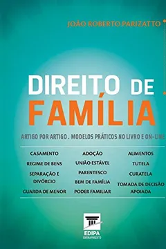 Livro Direito de Família. Artigo por Artigo - Resumo, Resenha, PDF, etc.