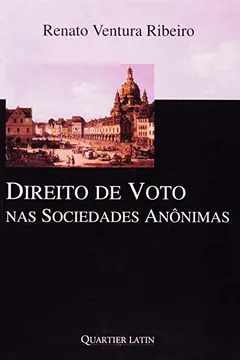 Capa do livro Direito de Voto nas Sociedades Anônimas