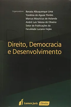Capa do livro Direito, Democracia e Desenvolvimento