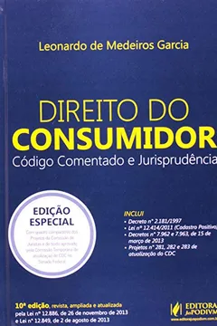 Livro Direito do Consumidor. Código Comentado e Jurisprudência - Resumo, Resenha, PDF, etc.