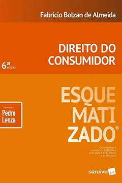 Livro Direito do Consumidor Esquematizado - Resumo, Resenha, PDF, etc.