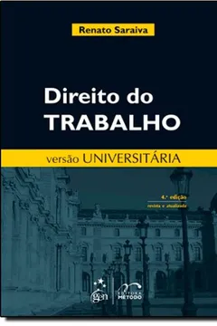 Livro Direito Do Trabalho - Versão Universitaria - Resumo, Resenha, PDF, etc.