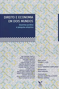 Livro Direito e Economia em Dois Mundos. Doutrina Jurídica e Pesquisa Empírica - Resumo, Resenha, PDF, etc.