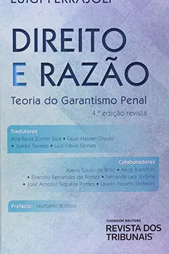 Capa do livro Direito e Razão. Teoria do Garantismo Penal