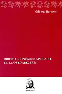 Livro Direito Econômico Aplicado. Estudos e Pareceres - Resumo, Resenha, PDF, etc.