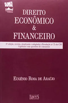 Livro Direito Econômico e Financeiro - Resumo, Resenha, PDF, etc.