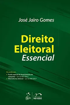 Livro Direito Eleitoral Essencial - Resumo, Resenha, PDF, etc.