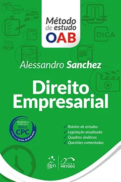 Livro Direito Empresarial - Série Método de Estudo OAB - Resumo, Resenha, PDF, etc.