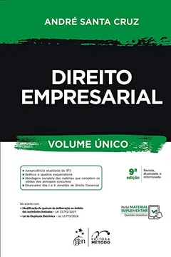 Livro Direito Empresarial - Vol. Único - Resumo, Resenha, PDF, etc.
