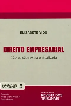 Livro Direito Empresarial - Volume 5. Coleção Elementos do Direito - Resumo, Resenha, PDF, etc.