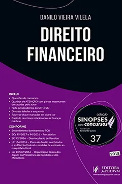 Livro Direito Financeiro - Resumo, Resenha, PDF, etc.